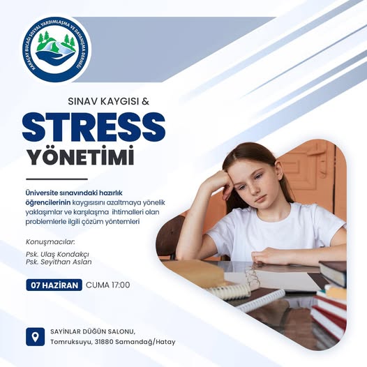 Çocuklar İçin Sınav Stresiyle Başa Çıkma Semineri